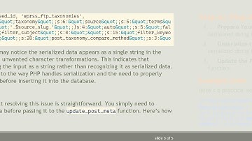 Correct Way to Insert Serialized Data into WordPress Post Meta Using update_post_meta