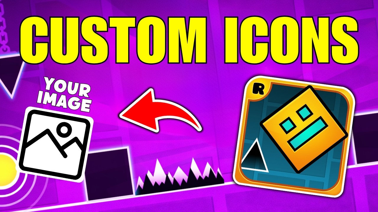 How To Get Custom Icons in Geometry Dash - 2026 - YouTube