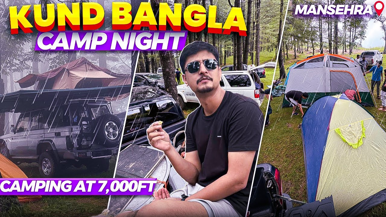 Camping in Monsoon with 20+ Jeep | 