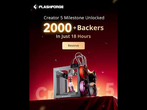 Early Bird Price Unlocked! The Creator 5 is now available at an exclusive early bird price!