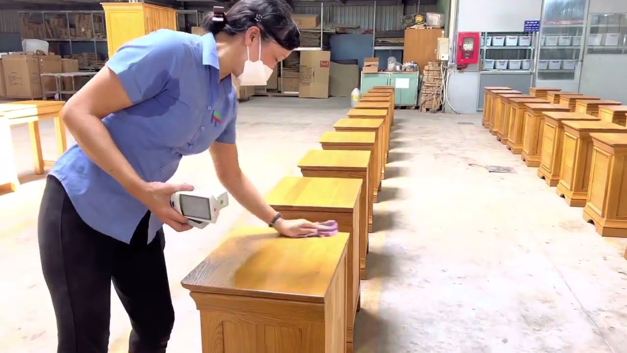 Manufacturing bedroom items at Thanh Thanh/Sản xuất... - youtube