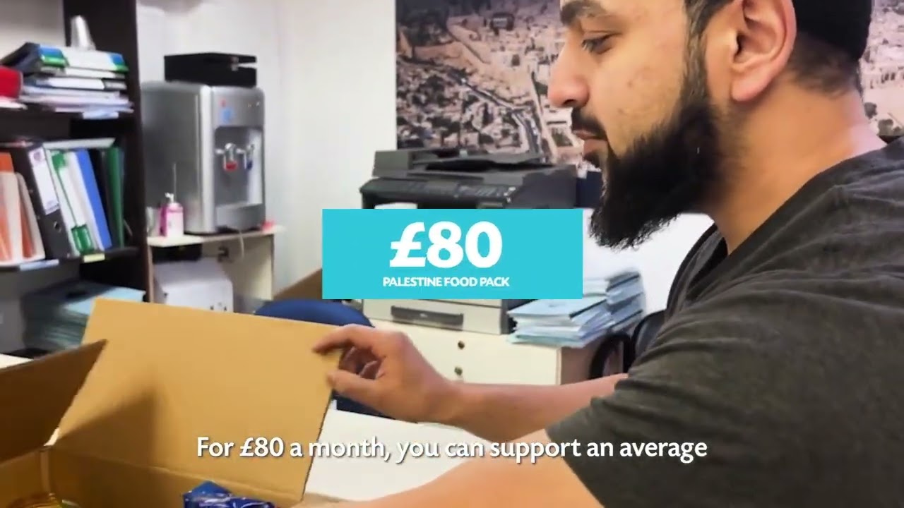 Two Ramadan Palestine Family Food Packs for £160