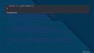 Using HiveDB to Cache Data from Firebase Firestore for Temporary Storage in Flutter