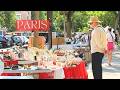 🇫🇷猛暑の週末パリ散歩🌿ヴァンヴの蚤の市と木陰のジェラート
