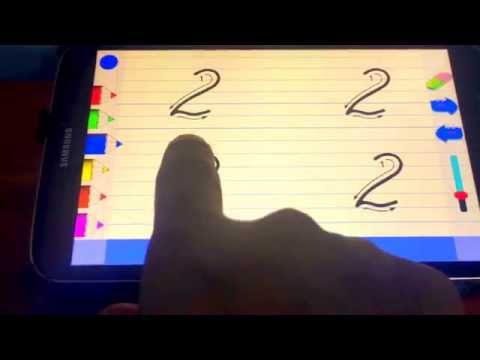 Chữ viết tay ABC Cho trẻ mới biết đi
