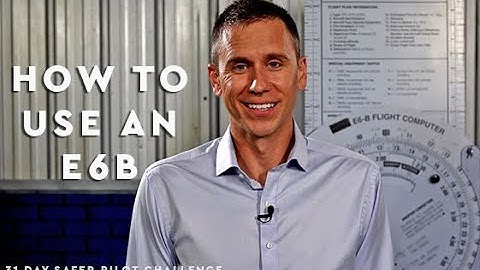 The Ultimate E6B Quiz - Calculating Time, Speed, and Distance