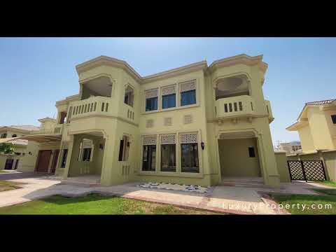 Grand Rotunda Signature Villa for Sale on Palm Jumeirah with Private Beach
