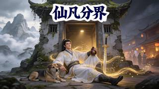 《仙凡分界》1661-1663：逃过一劫的冯业凯裂空神剑乃是云天宗传承多年的空间属性神兵，剑刃锋利无比。即便是坚硬的岩石也能轻易切开。光刃斩入岩体时发出闷响，岩石表面出现了一道深深的裂痕。许怀恩连续