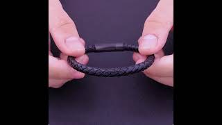 Pulseira de Couro Masculina