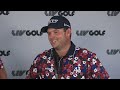 Dustin Johnson & Patrick Reed · Round 1 · Press Conference · 2023 LIV Golf Bedminster · LIV Golf