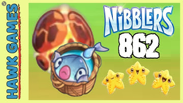 Fruit Nibblers Level 862 - 3 Stars Walkthrough, No Boosters