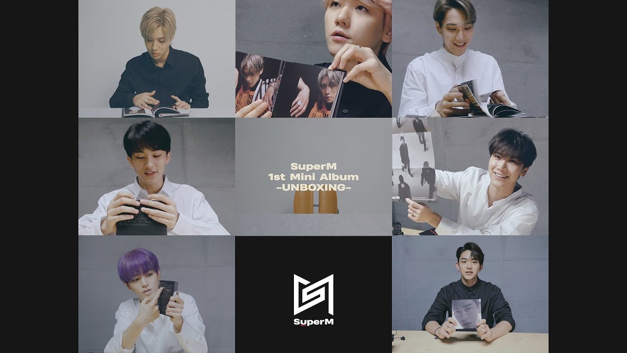 SPOILER] UNBOXING : SuperM - The 1st Mini Album (Individual Ver