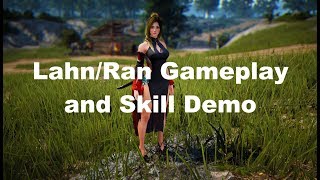 Black Desert Lahnran Gameplay And Abilities Showcase