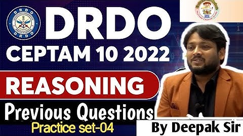 ✌️Drdo Previous Year Question Paper|Drdo Reasoning|Drdo Ceptam 10 Admin & Allied Vacancy 2022|#drdo
