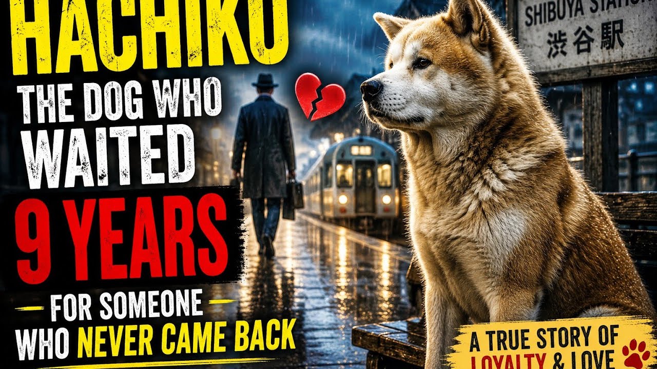 “The True Story of Hachiko — Japan’s Most Loyal Dog Who Waited 9 Years ...