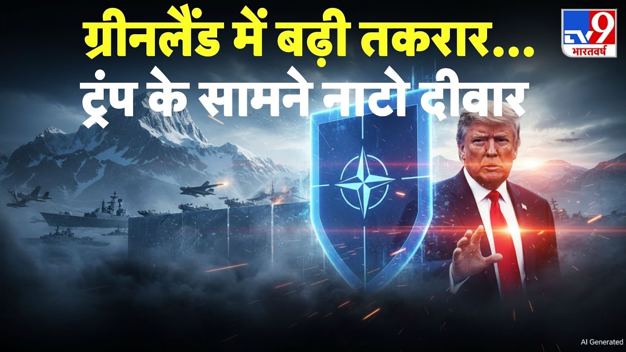 US Attack On Greenland: ग्रीनलैंड में बढ़ी तकरार...ट्रंप के सामने नाटो दीवार-TV9 | Trump | Denmark