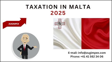 Taxation in Malta 2025 - by Zugimpex