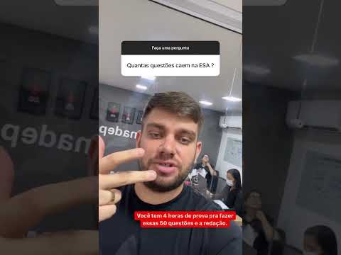 Quantas questões caem