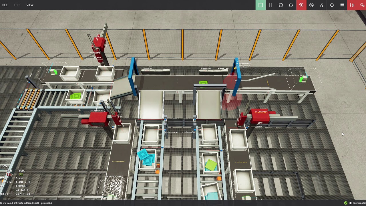 Product Sorting System by using Vision Sensor - YouTube