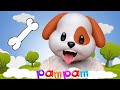 Que mangent les chiens   famille pampam  chansons pour enfants comptines