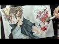 Speed drawing  sawada tsunayoshi khr