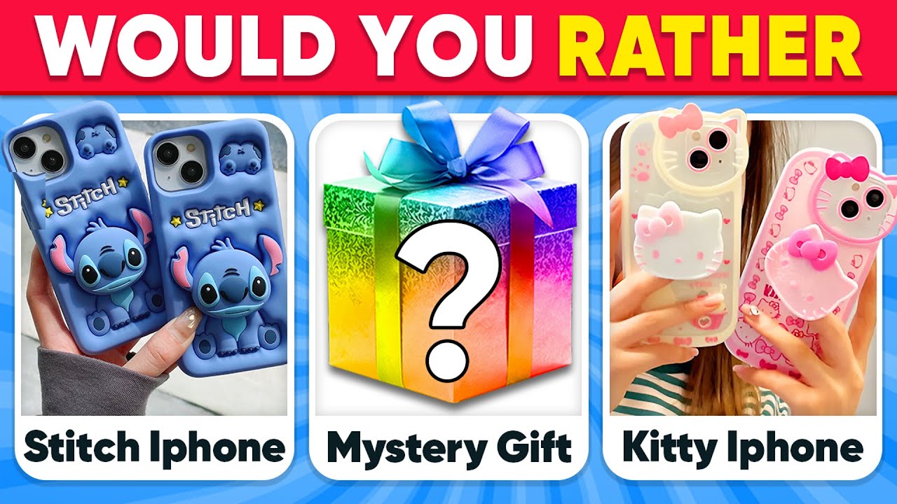 Would You Rather - MYSTERY Gift Edition 🎁😲 Quiz Alien