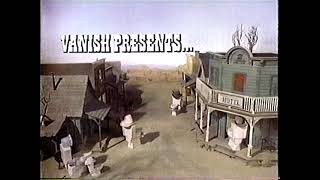 1987 Vanish Cleanser, Cowboy Toilet Bowls Tv Commercial
