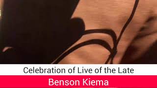 The Late Baby Benson Kiema Fare Thee Well.....Gone too soon May your soul Rest in Eternal peace 🕊️