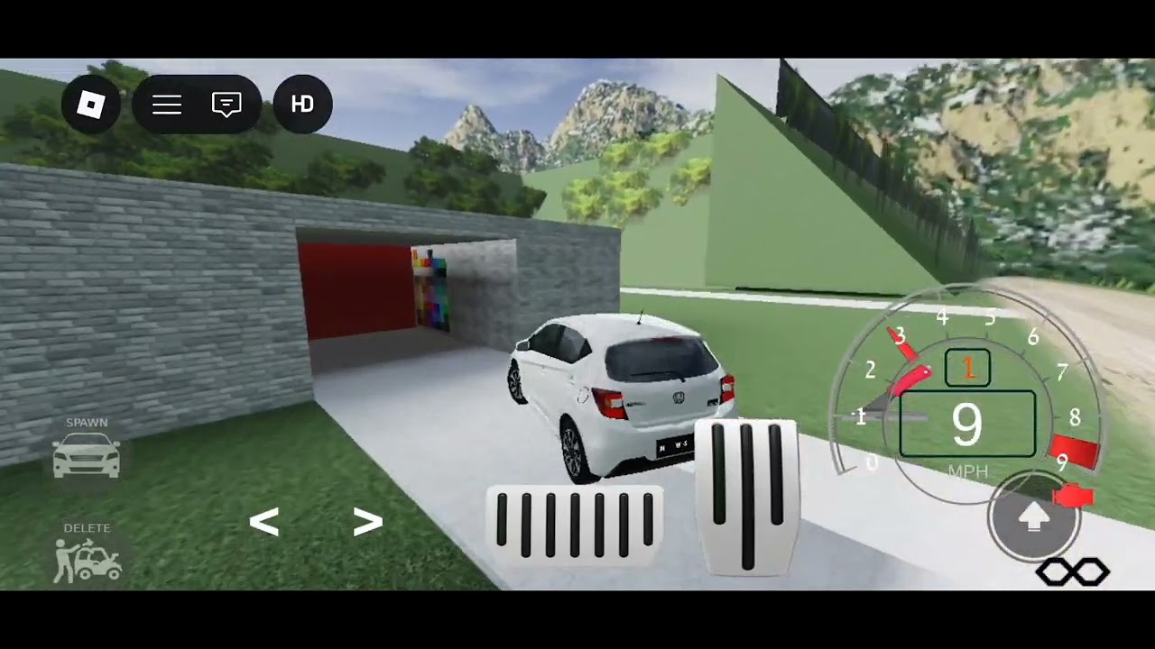 Bang Rashya gaming ganti warna mobil