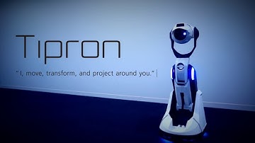 Tipron by Cerevo - Home Robot projector - First look