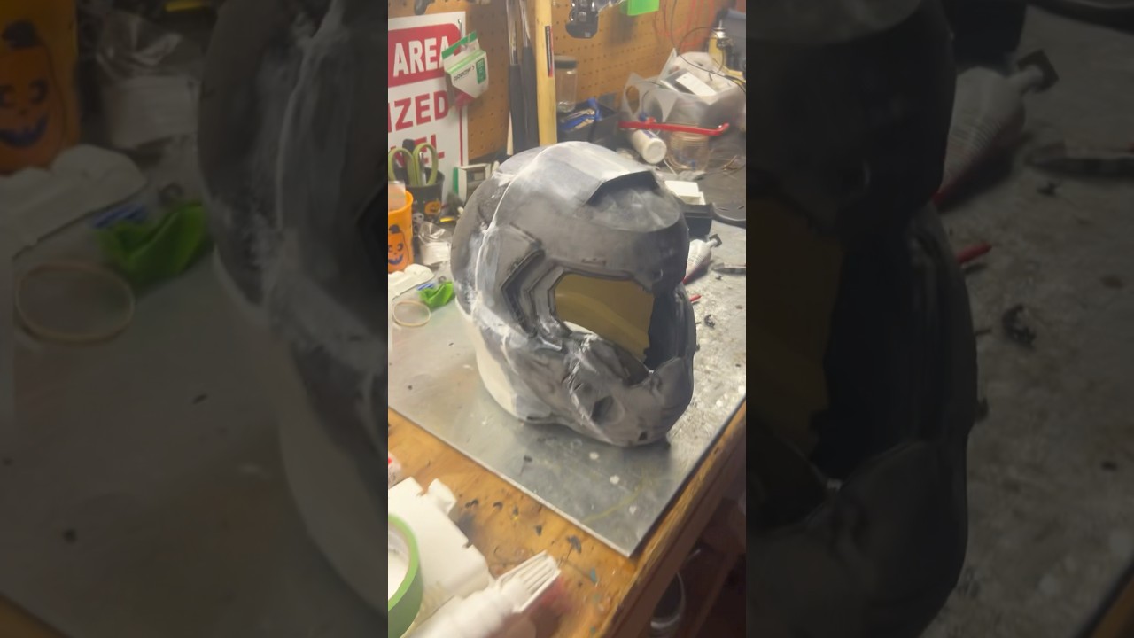 Doom Slayer Helmet 3D printed
