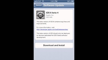iOS 6 Beta 4 Download Released: OTA Update