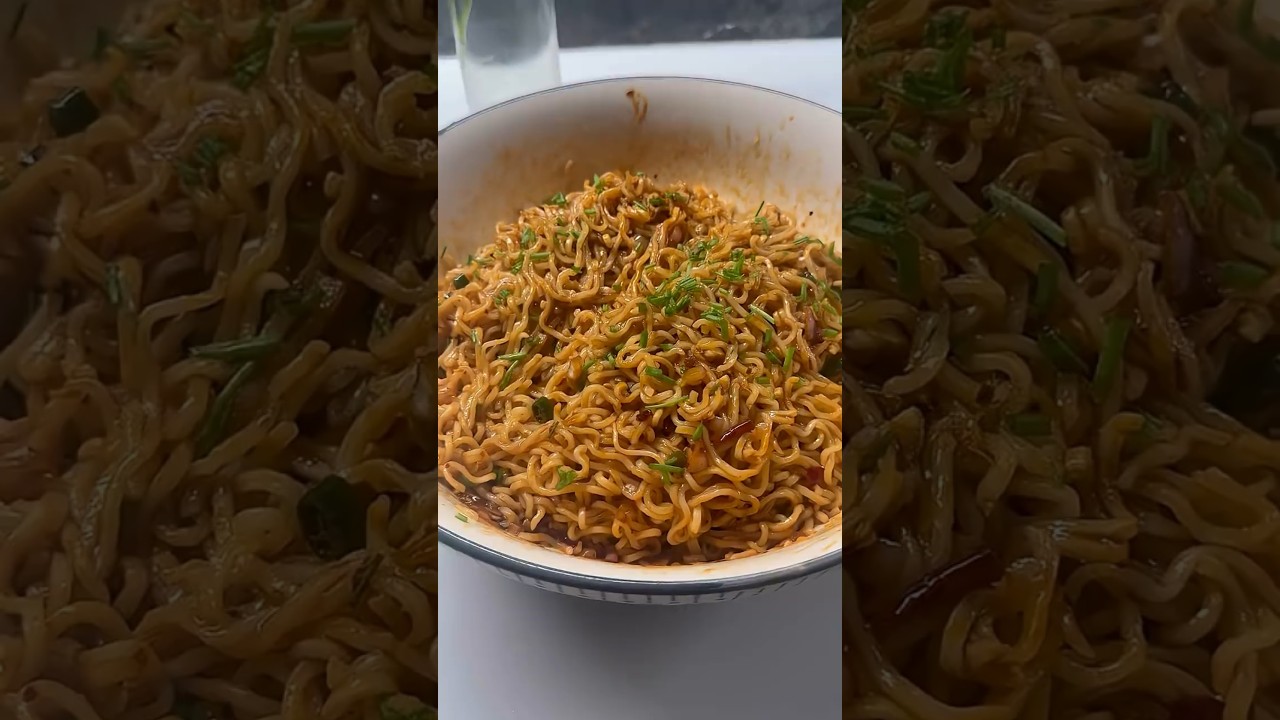Korean-Style Maggi Recipe | Spicy Street Food Twist | Quick Indo-Korean Fusion 
