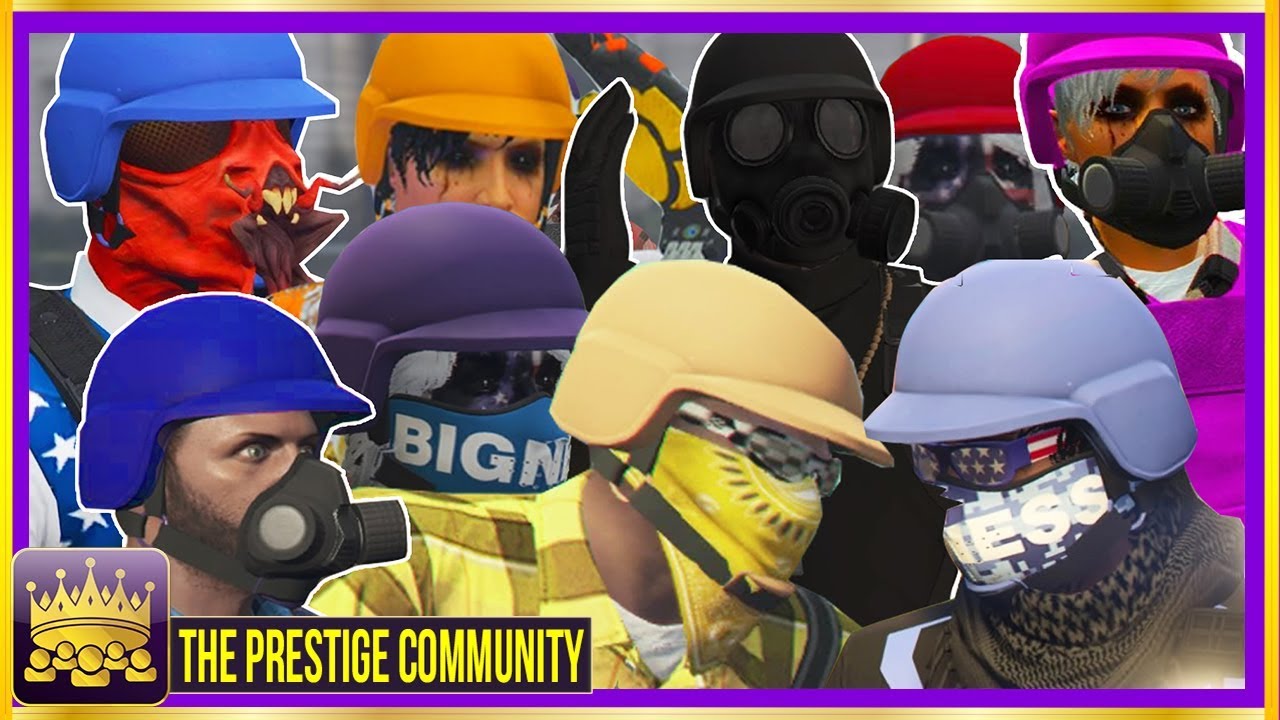 GTA 5 *NEW* Obtain White/Blue/ALL MODDED COLORED Bullet Proof Helmets EASILY! Clothing Glitches