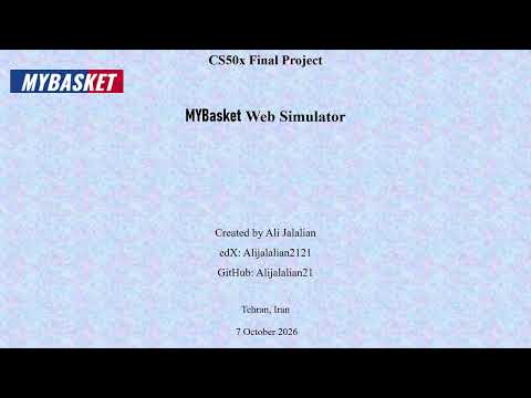 AliJalalian - CS50x Final Project
