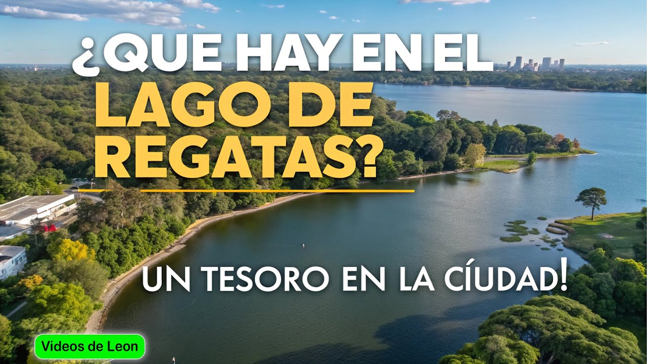 ¿QUÉ HAY EN EL LAGO DE REGATAS? 🤔🌊 ¡Un tesoro en la ciudad! 💎