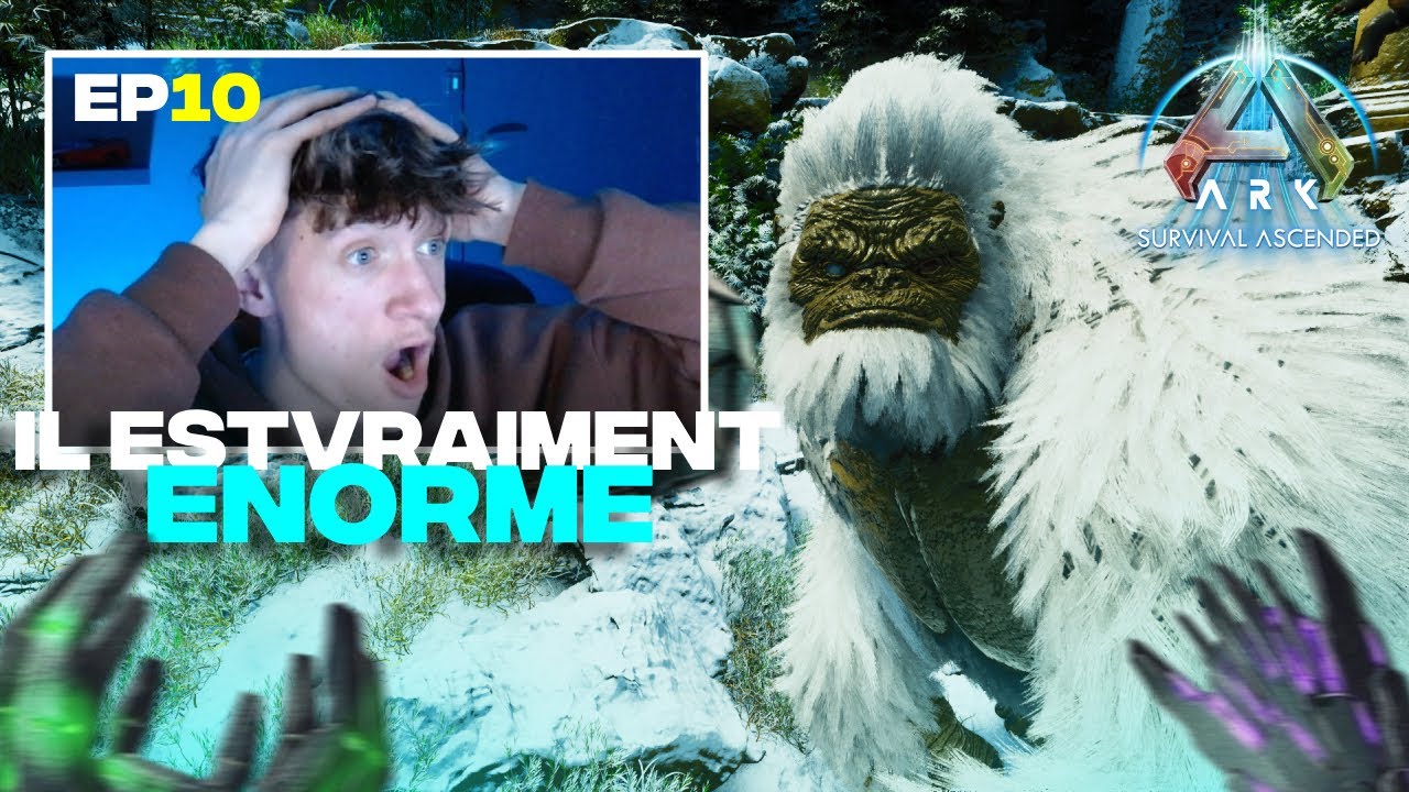 J'AFFRONTE LE MEGAPITHECUS [ARK SURVIVAL ASCENDED] EP10 - YouTube