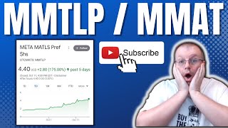 MMTLP DIVIDEND NEXTBRIDGE UP 175% IN 5 DAYS | MMAT STOCK UPDATES