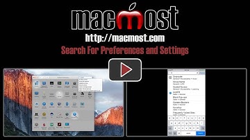 Search For Preferences and Settings (#1272)