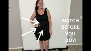 WATCH BEFORE YOU BUY -BEAUDRM Women's Plus Size Gothic Dress Y2k Ruched Ruffle Sleeve Vinage Dress A