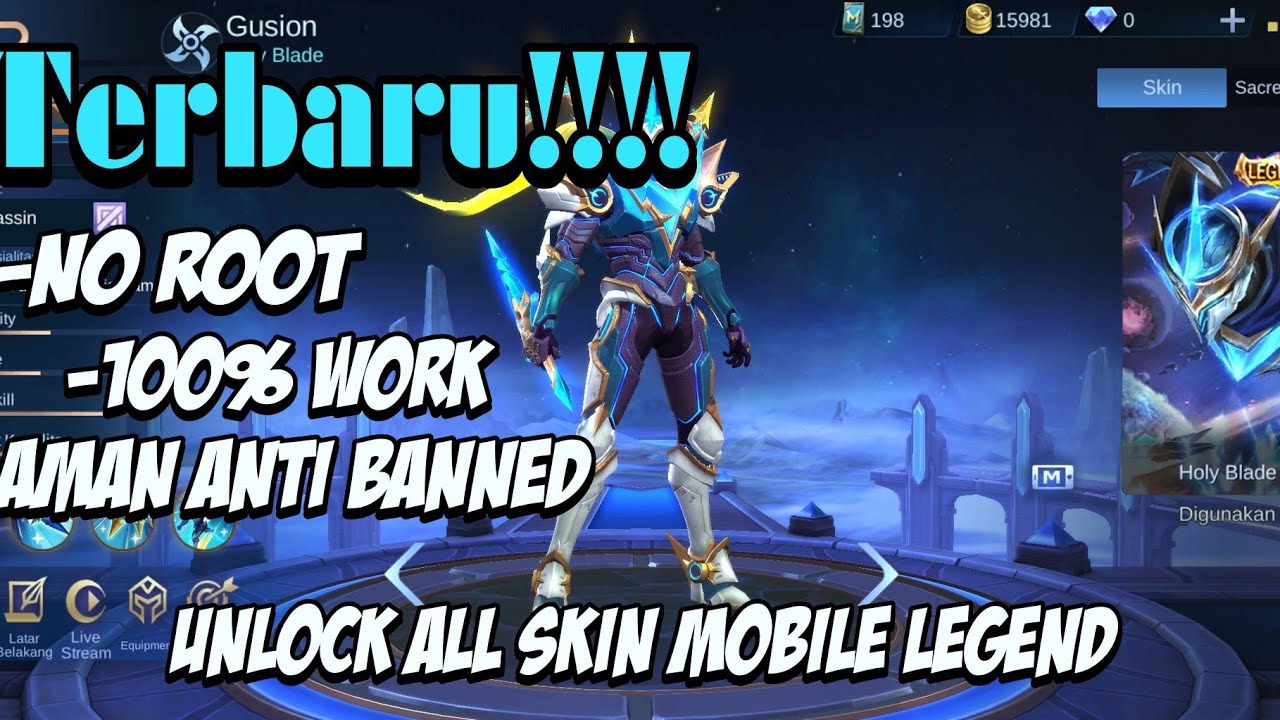TERBARU!!!!! APK INJECT SKIN MOBILE LEGEND 2020|Mobile Lengend - YouTube