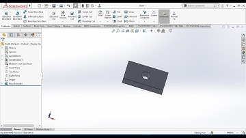 SOLIDWORKS EXTRUD & EXTRUDE CUT