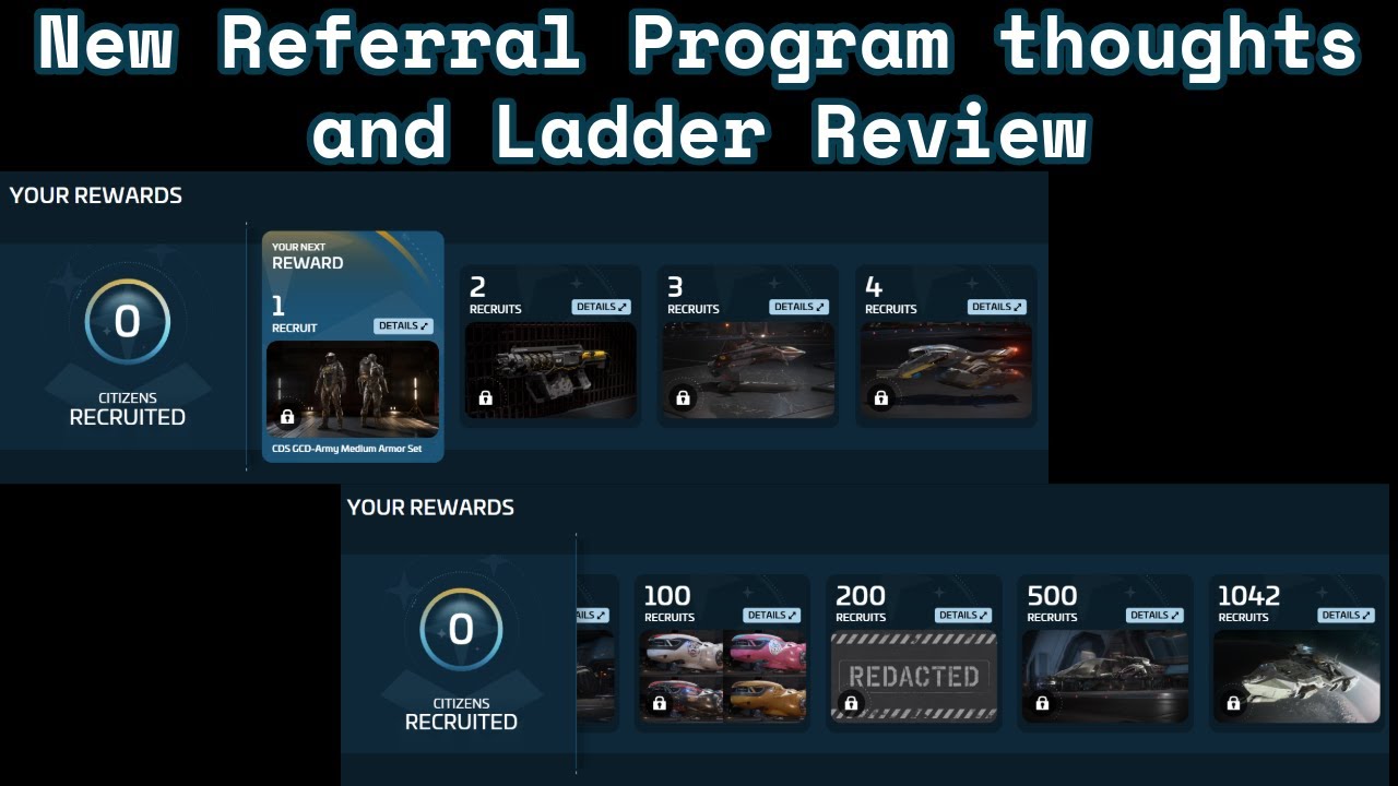 New Referral ladder & Initial Thoughts, Star Citizen - YouTube