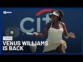 Venus Williams Returns to Tennis with a Stunning Win at 45 🎾