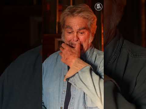 Man Shows Us His Antique Wooden Boy Pillow