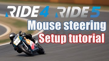 RIDE5 & RIDE4 Mouse Steering Tutorial - vjoy + FreePIE + X360CE