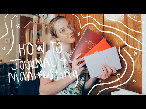 How To Journal for Manifestation (+journal with me)