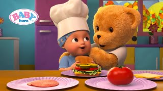 Lunch Time! 🥪 BABY born 👶 the animated series! Episode 12, season 1