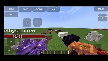 Minecraft Java Edition Mods Test! -- Extra Golems Mod In Mojolaucher! 