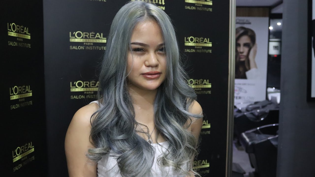 Gaya Rambut Trend 2019 Assgrey Rambut Silver Youtube